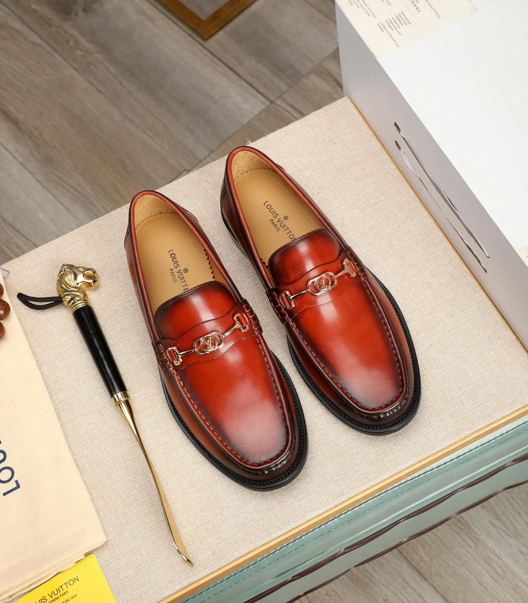 Men's shoes 💰580 📛📛Original (water-dyed cow lining) Gucci GUCCI official website formal shoes 🌀 Italian 🇮🇹 imported cowhide ➕ top imported water-dyed cowhide lining 💋 fine handmade original bottom, the real thing looks better when photographed in person Standard size 38-44